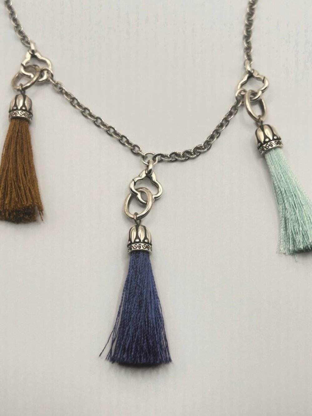 Brighton Trio  Charm/Amulet Necklace  NWT with 3 charms included #1